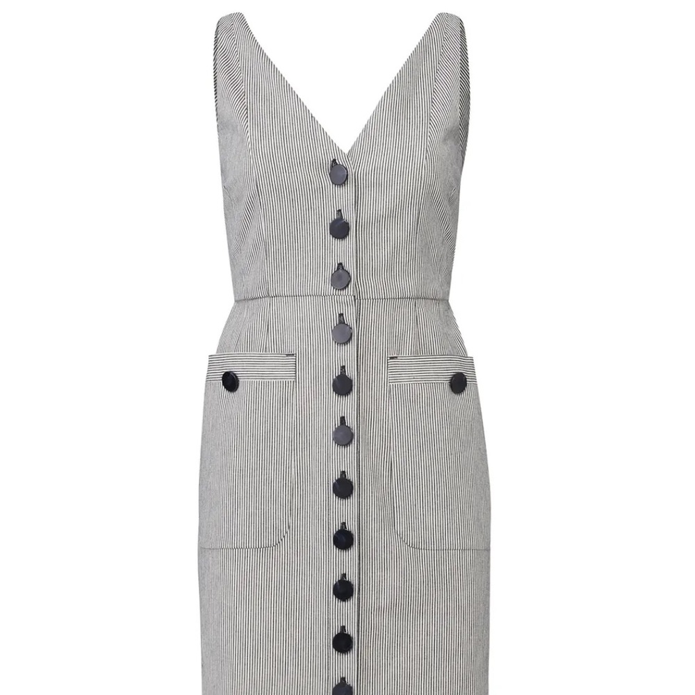 L.K. Bennett Striped Juliet Dress Size 10
